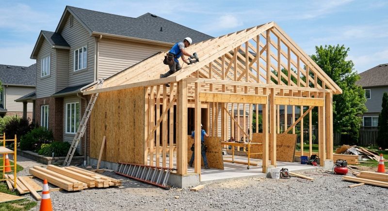 Attached Garage Construction in Las Vegas, NV