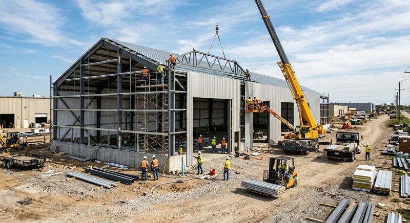 Commercial Garage Construction in North Charleston, SC