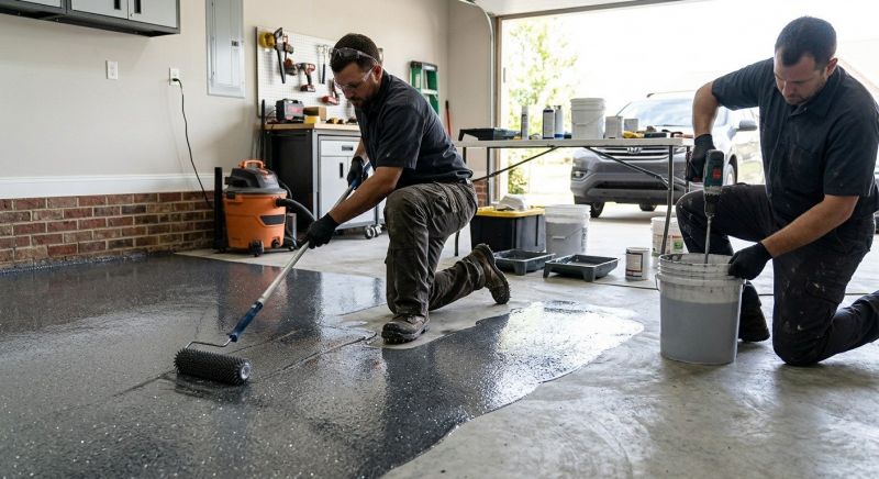 Concrete Floor Coating Service in Winston Salem, NC
