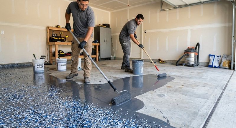 Epoxy Coating Installation in Greensboro, NC