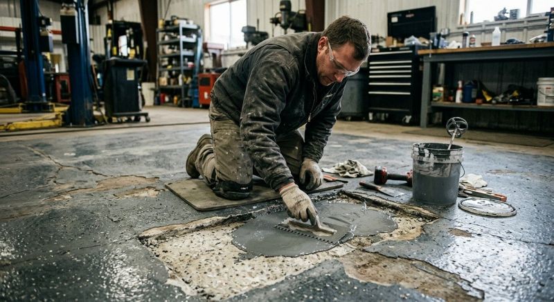 Epoxy Floor Coating Service in Raleigh, NC