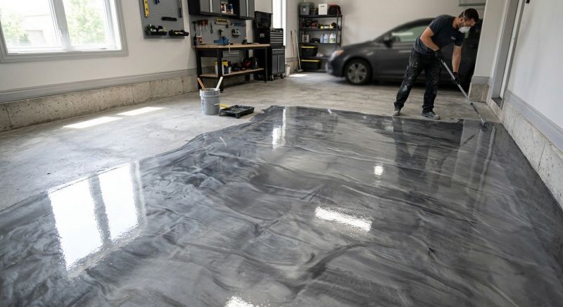 Epoxy Flooring Installation in Alexandria, VA