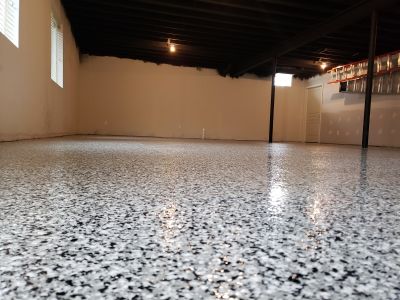 Epoxy Garage Flooring Installation in Greensboro, NC