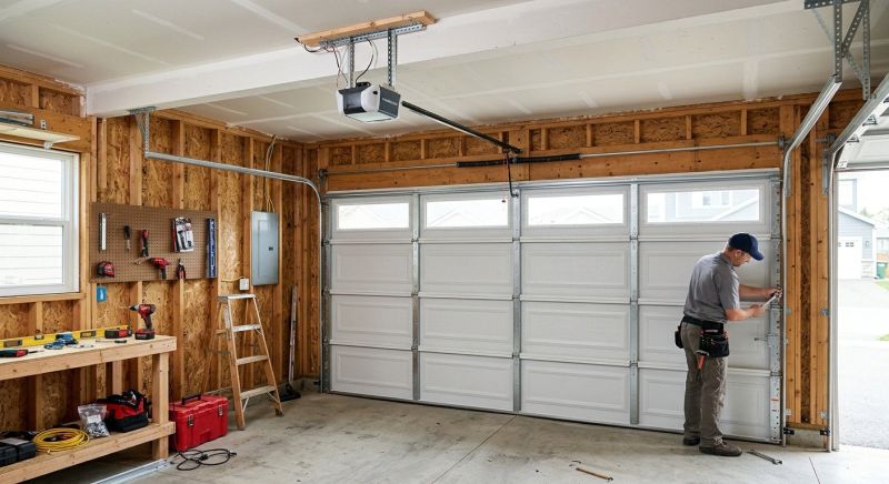 Four Car Garage Installation in South Houston, TX