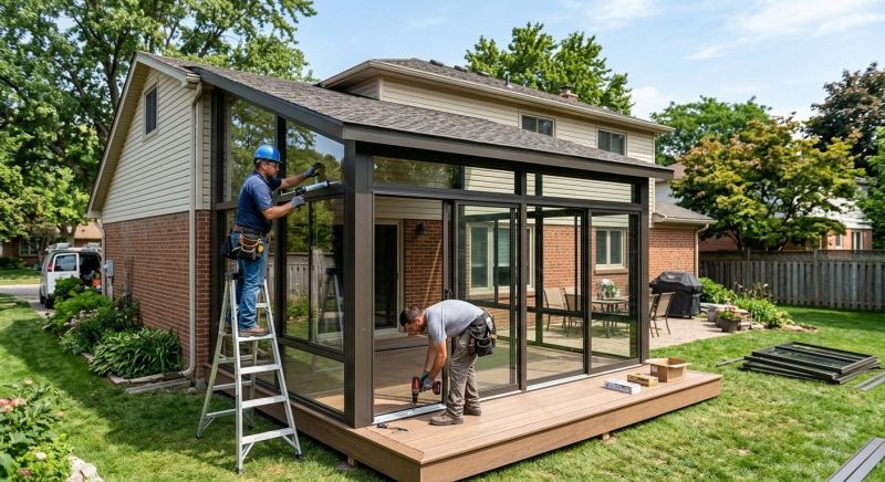 Four Season Room Installation in Arvada, CO