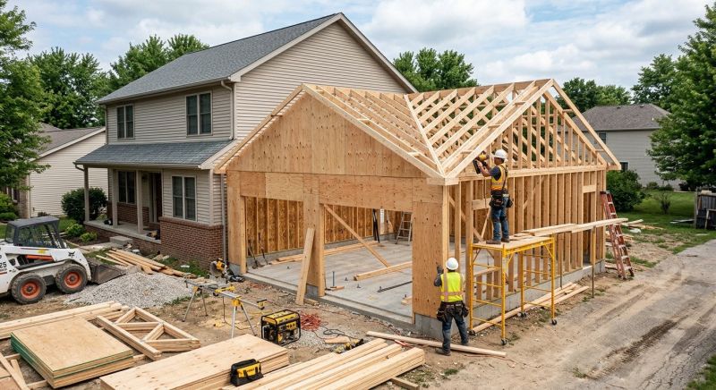 Garage Addition Installation in Mount Pleasant, SC