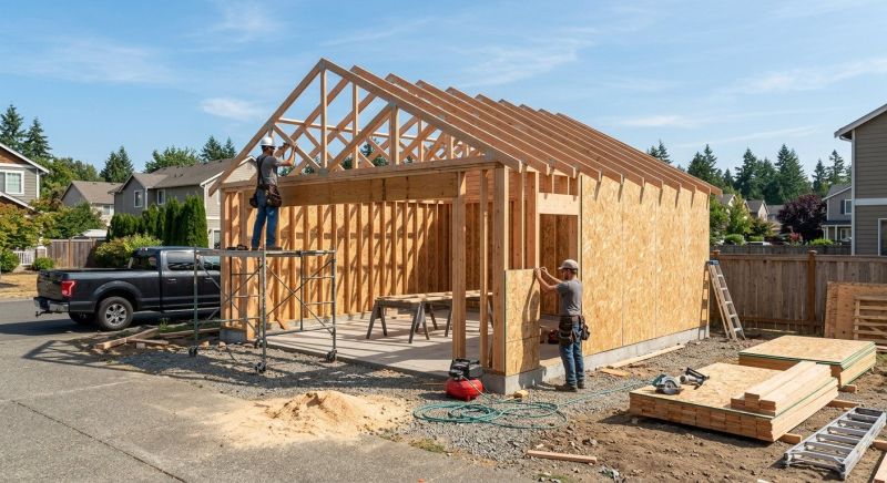 Garage Addition Installation in South Houston, TX