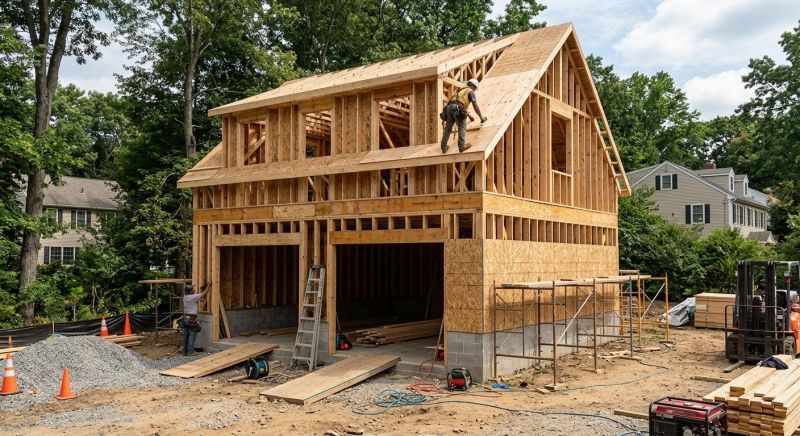 Garage Construction in North Charleston, SC