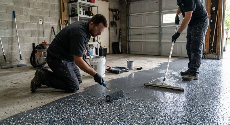 Garage Floor Renovation in Annapolis, MD
