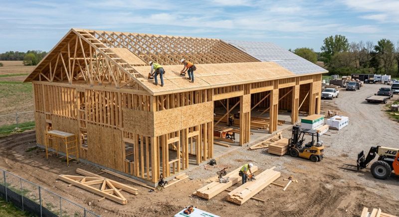 Industrial Garage Construction in South Houston, TX