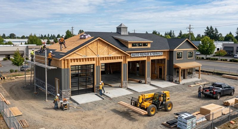Industrial Garage Construction in Las Vegas, NV