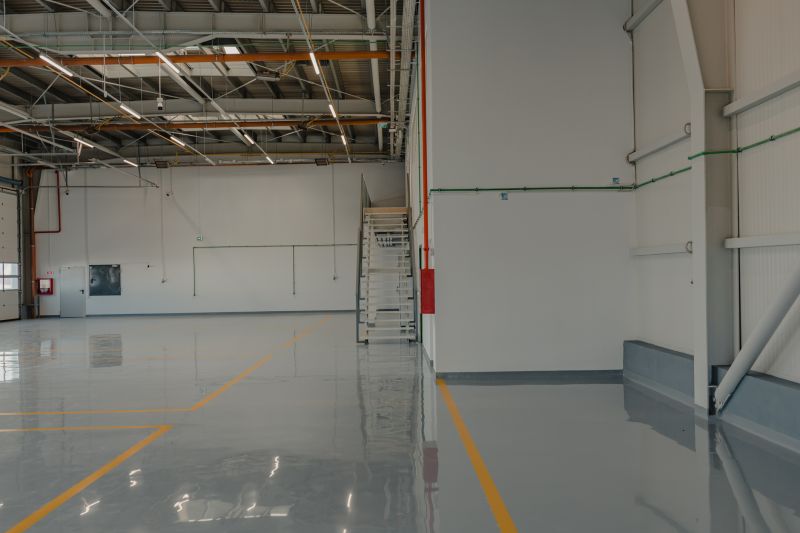 Speckled Garage Floor Painting in Alexandria, VA