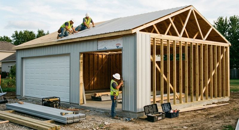 Storage Garage Construction in Naples, FL