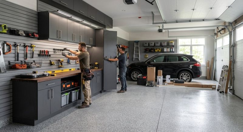 Wood Garage Installation in Mount Pleasant, SC