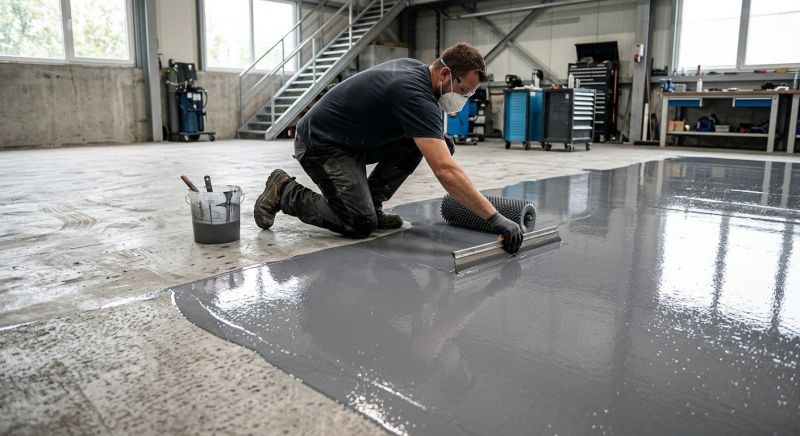 Epoxy Flooring Repair in Loudoun County, VA